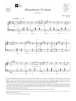 Mazurka in G minor (Grade 6, list B1, from the ABRSM Piano Syllabus 2021 & 2022) mini preview