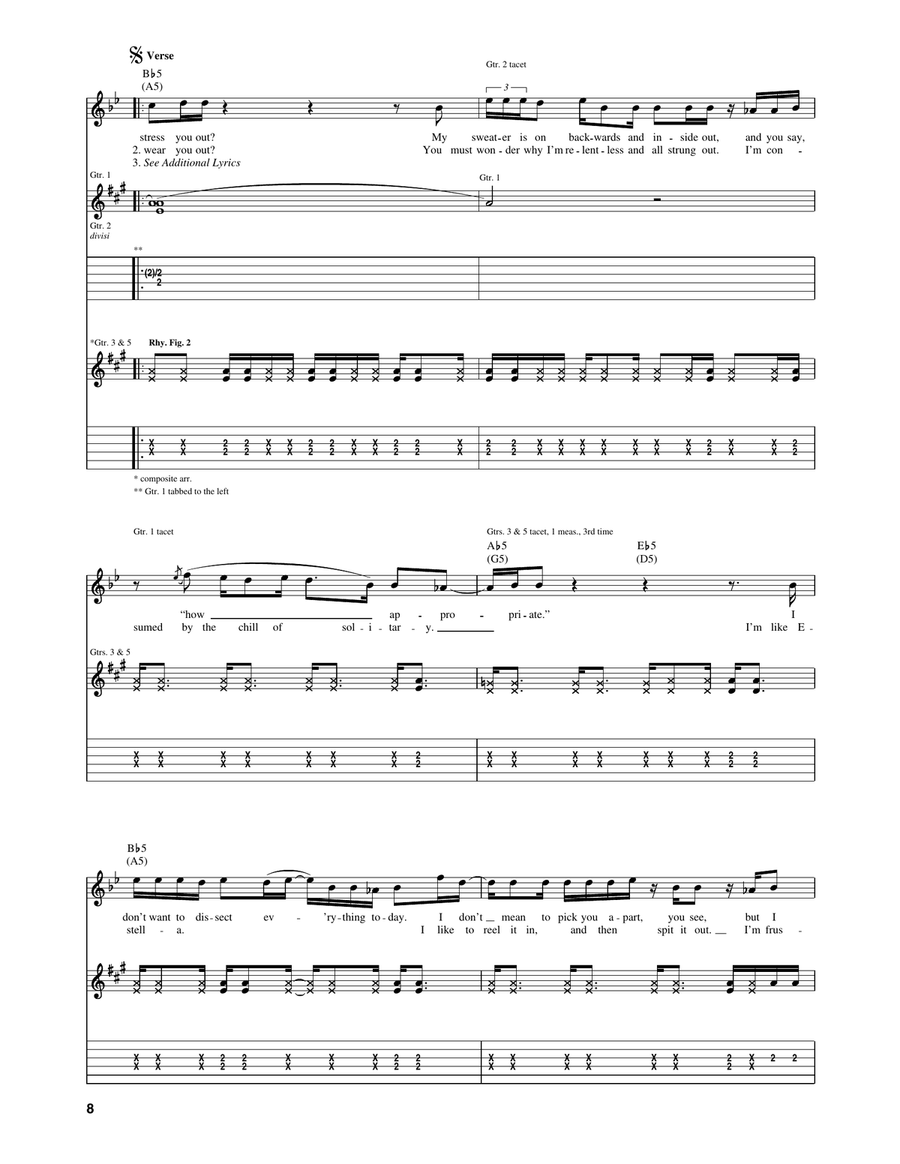 All I Really Want All I Really Want Acoustic Guitar scores gallery preview page 4