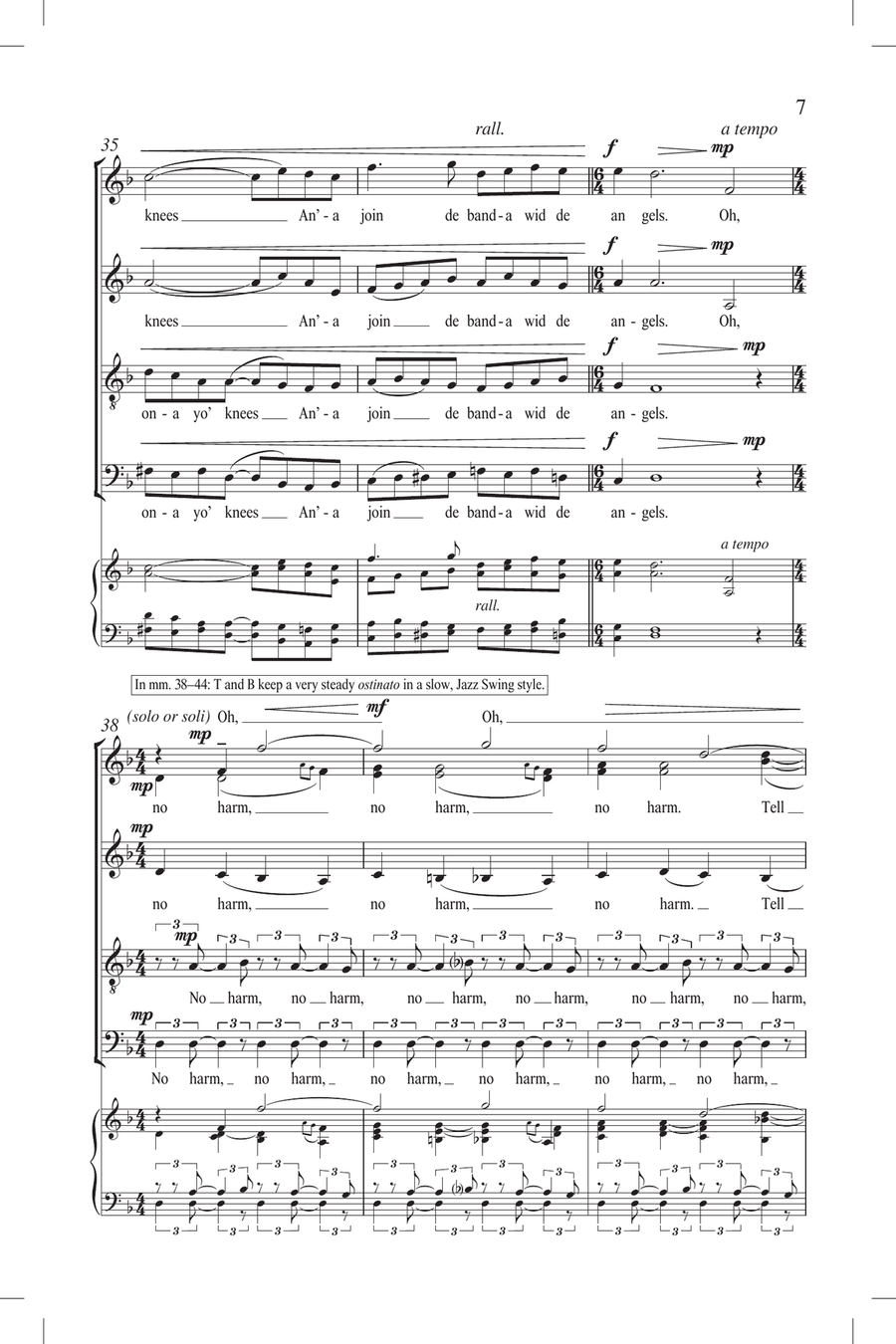 Poor Mourner Got a Home at Last (Downloadable) Divisi scores gallery preview page 6