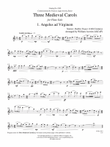 Three Medieval Carols (Downloadable)