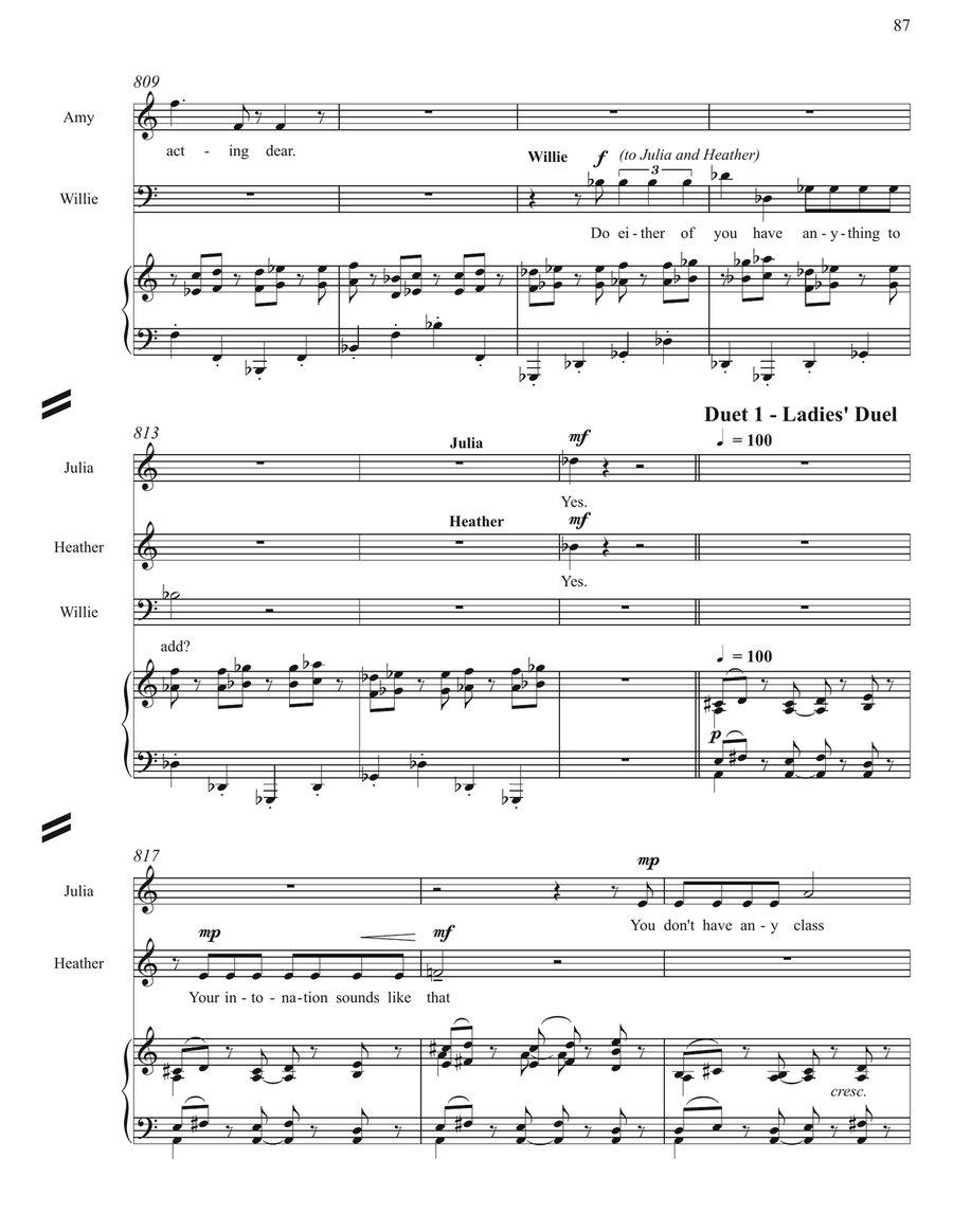 I Choose the Soloist from Choir Practice Choir scores gallery preview page 5