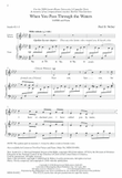 When You Pass Through The Waters (Downloadable)