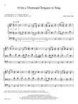 O for a Thousand Tongues to Sing