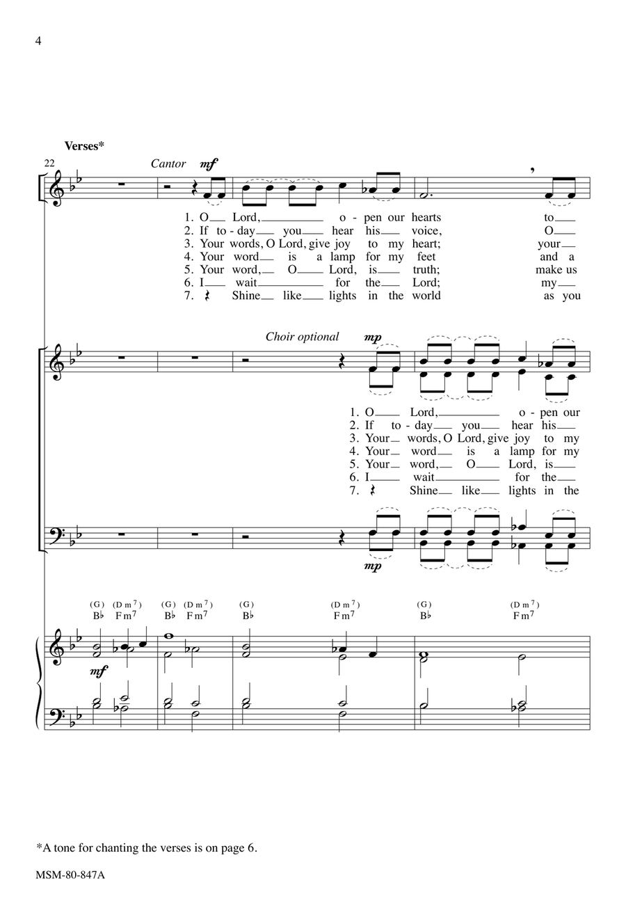 Festival Alleluia 4-Part scores gallery preview page 4