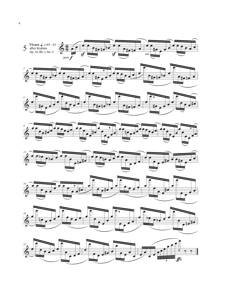 Caprice Variations Flute Solo scores gallery preview page 6