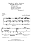 Sanctify Us by Thy Goodness