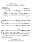 Alleluia! Sing to Jesus/Love Divine, All Loves Excelling