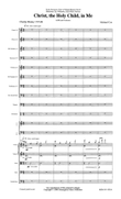Christ, the Holy Child, in Me (Downloadable Orchestra Score)