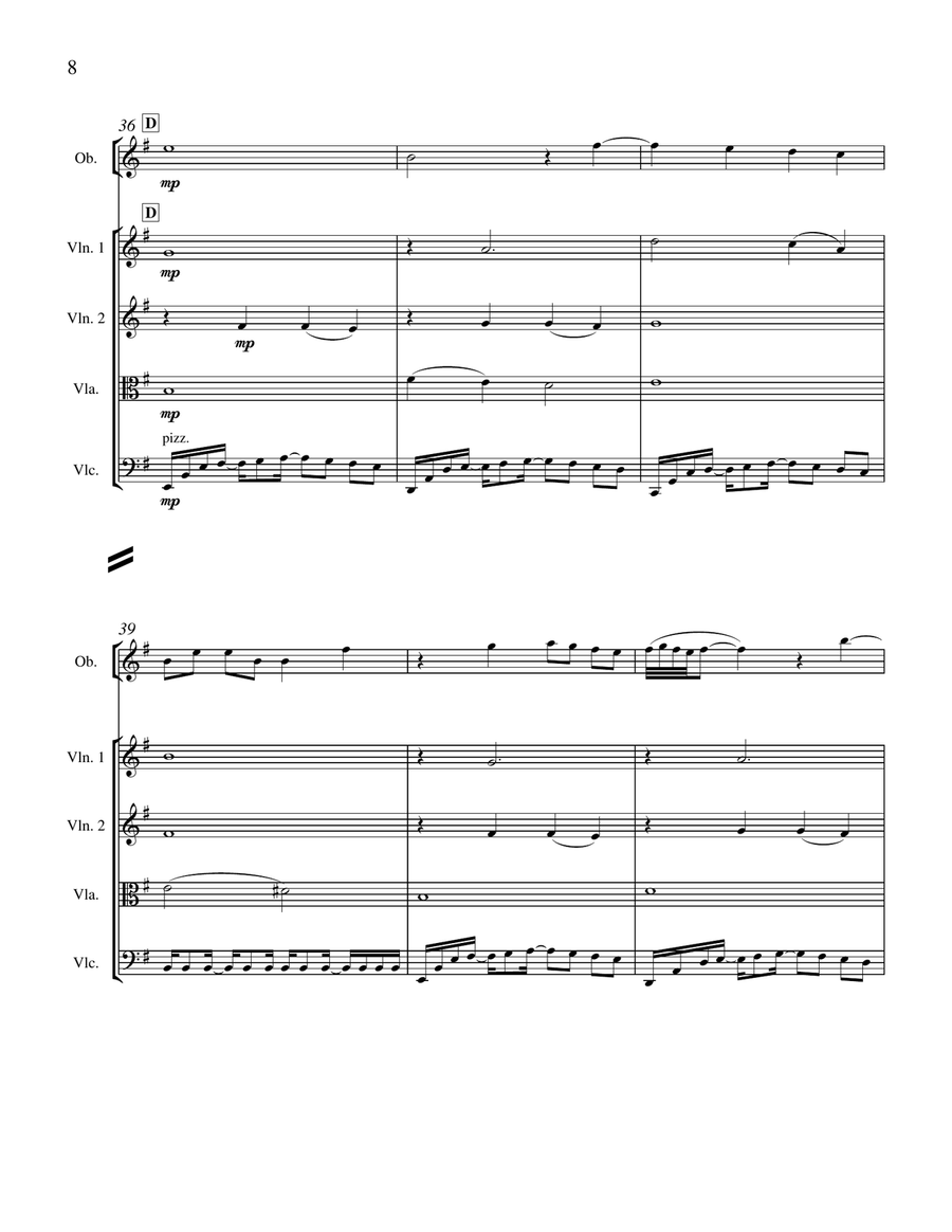 For You I Am Still from For a Breath of Ecstasy (Downloadable Full Score) Choir scores gallery preview page 6