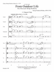 From Outdoor Life (Downloadable Additional Full Score)