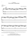 Toccata on Go to Dark Gethsemane