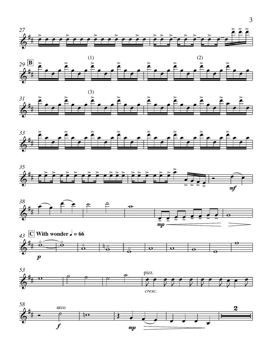 Wealth Enough for Me from For a Breath of Ecstasy (Downloadable String Parts) Choir scores gallery preview page 2