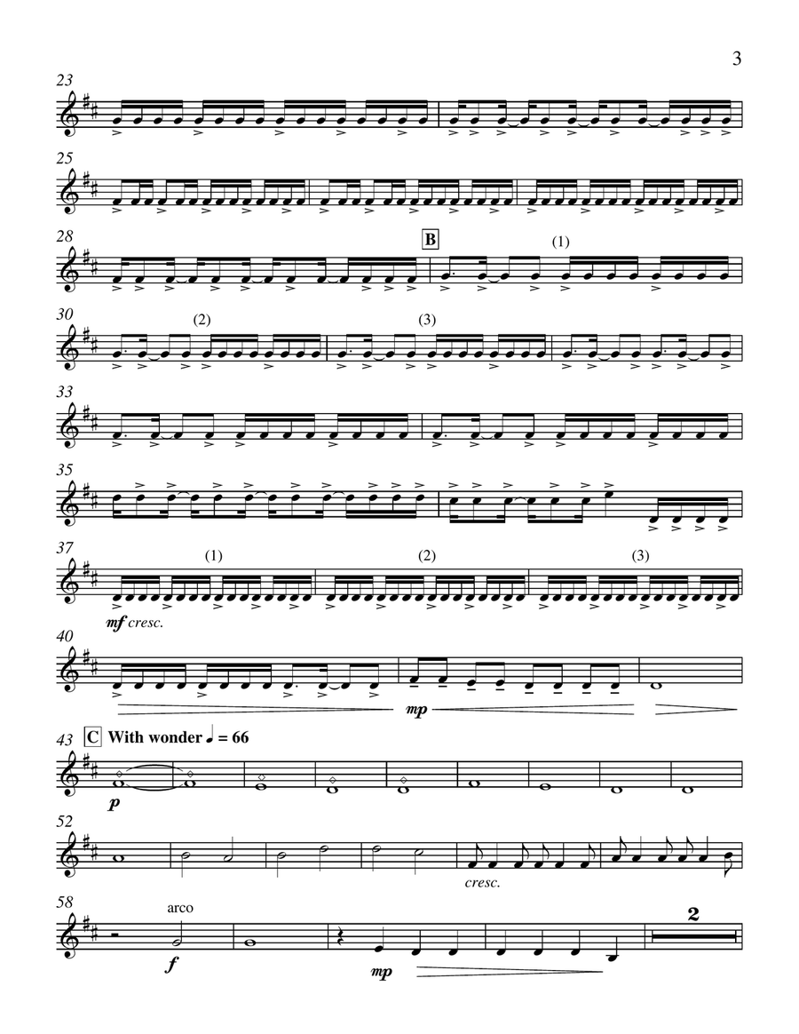 Wealth Enough for Me from For a Breath of Ecstasy (Downloadable String Parts) Choir scores gallery preview page 5