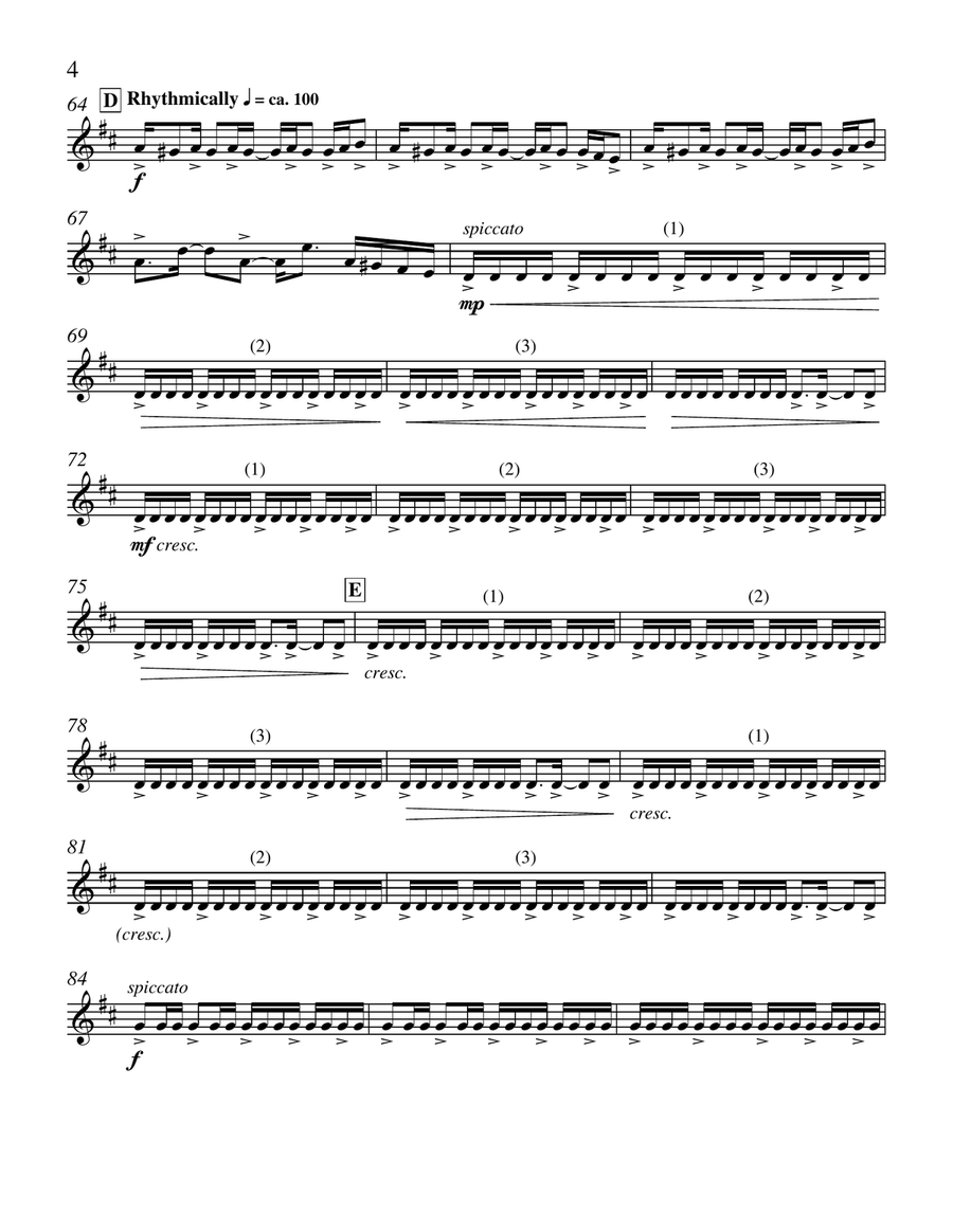 Wealth Enough for Me from For a Breath of Ecstasy (Downloadable String Parts) Choir scores gallery preview page 6