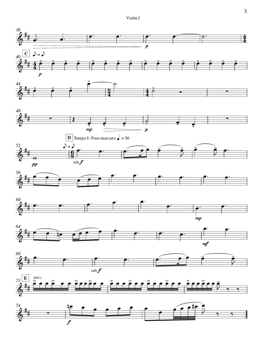 Spring Carol (Downloadable Instrumental Parts) Choir scores gallery preview page 6