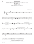Day of Arising (Downloadable Oboe/Clarinet Parts)