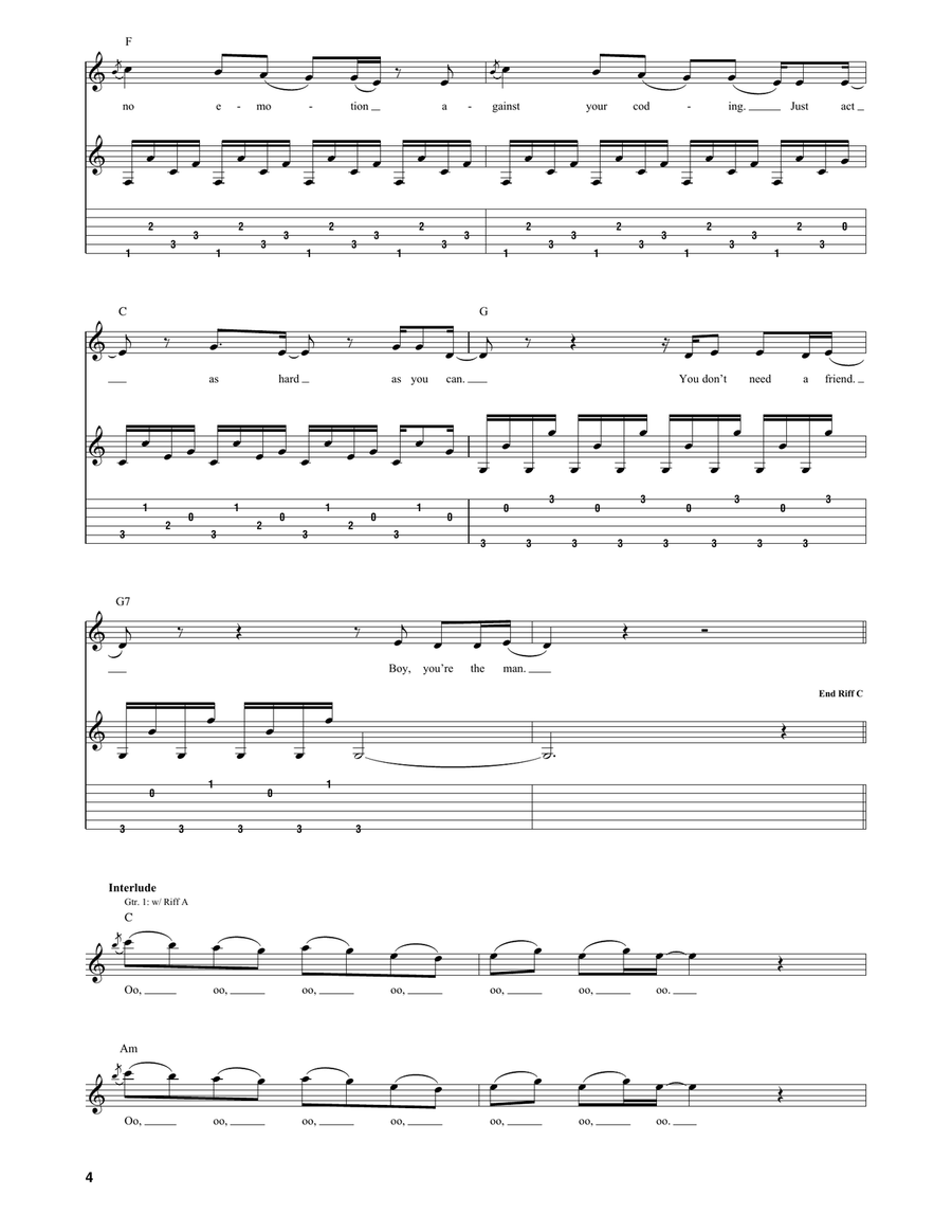 Feeling Whitney Feeling Whitney Acoustic Guitar scores gallery preview page 4