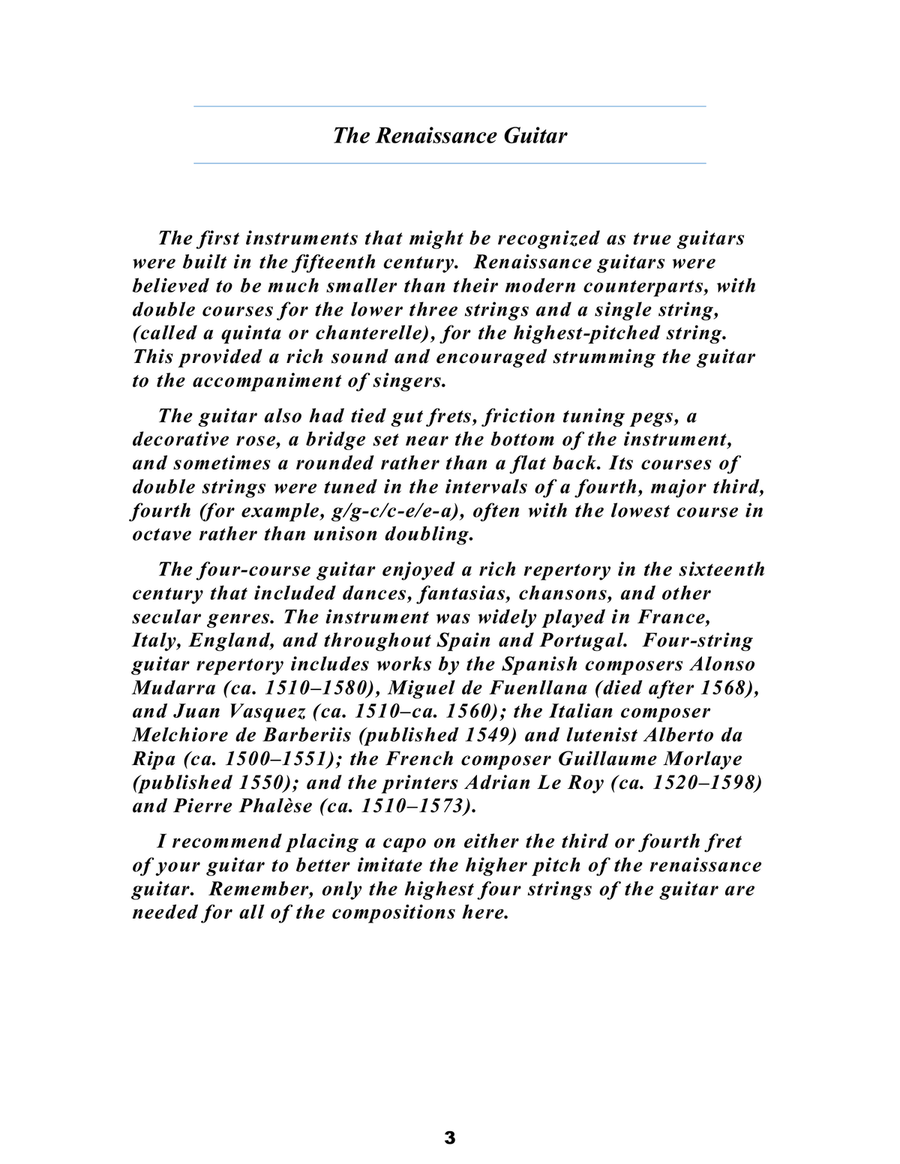 Elias Mertel - Hortus Musicalis Novum, the Fantasies, Volume 3 Transcribed for Baritone Ukulele Baritone Ukulele scores gallery preview page 6