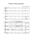 Whatever Waltz (for strings, horn, oboe, flute and piano)