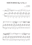 Nocturne Op. 9, No. 2 for Oboe and Piano