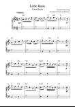 Little Katie (Liten Karin) (easy piano version)
