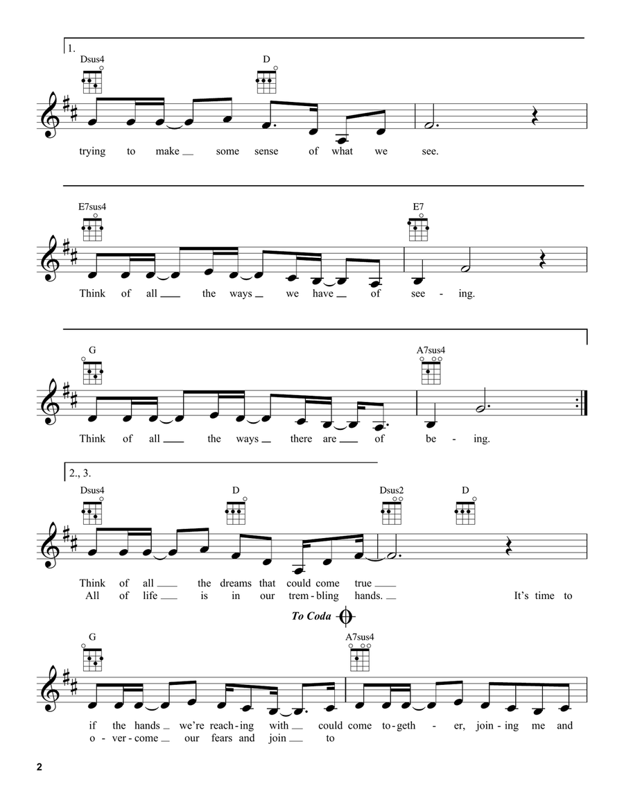 At The Same Time Ukulele scores gallery preview page 2