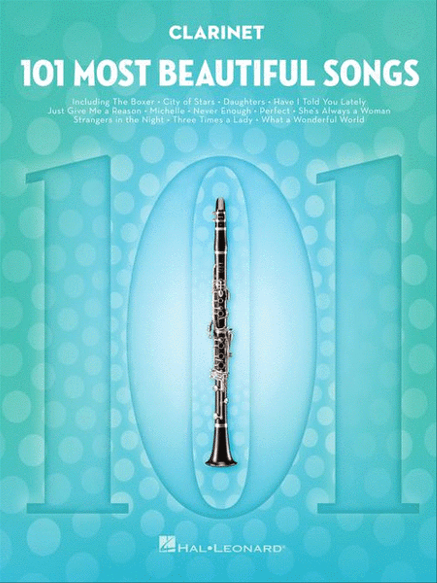 101 Most Beautiful Songs 101 Most Beautiful Songs Clarinet Solo scores gallery preview page 2