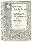 Exercises: Sol Re Ut (III) & Sol Fa (IV)