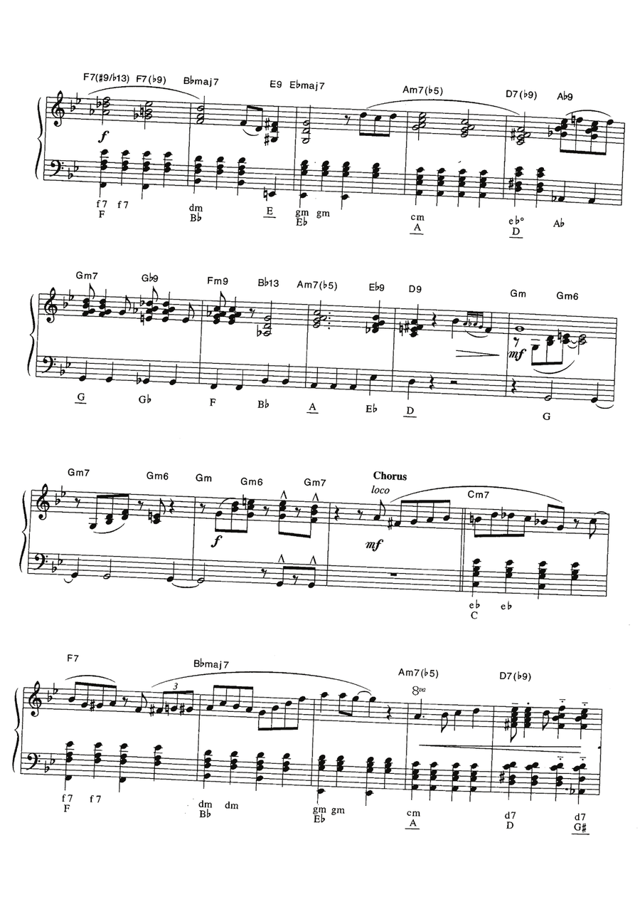 Jazz Accordion and Swing | Sheets Musics Accordion scores gallery preview page 2
