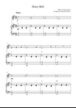 Daisy Bell (for harmonica solo and piano accompaniment)