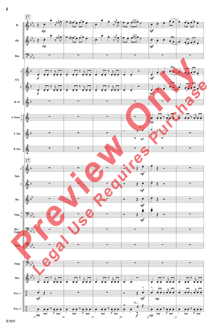 Tripwire Tripwire Concert Band scores gallery preview page 6