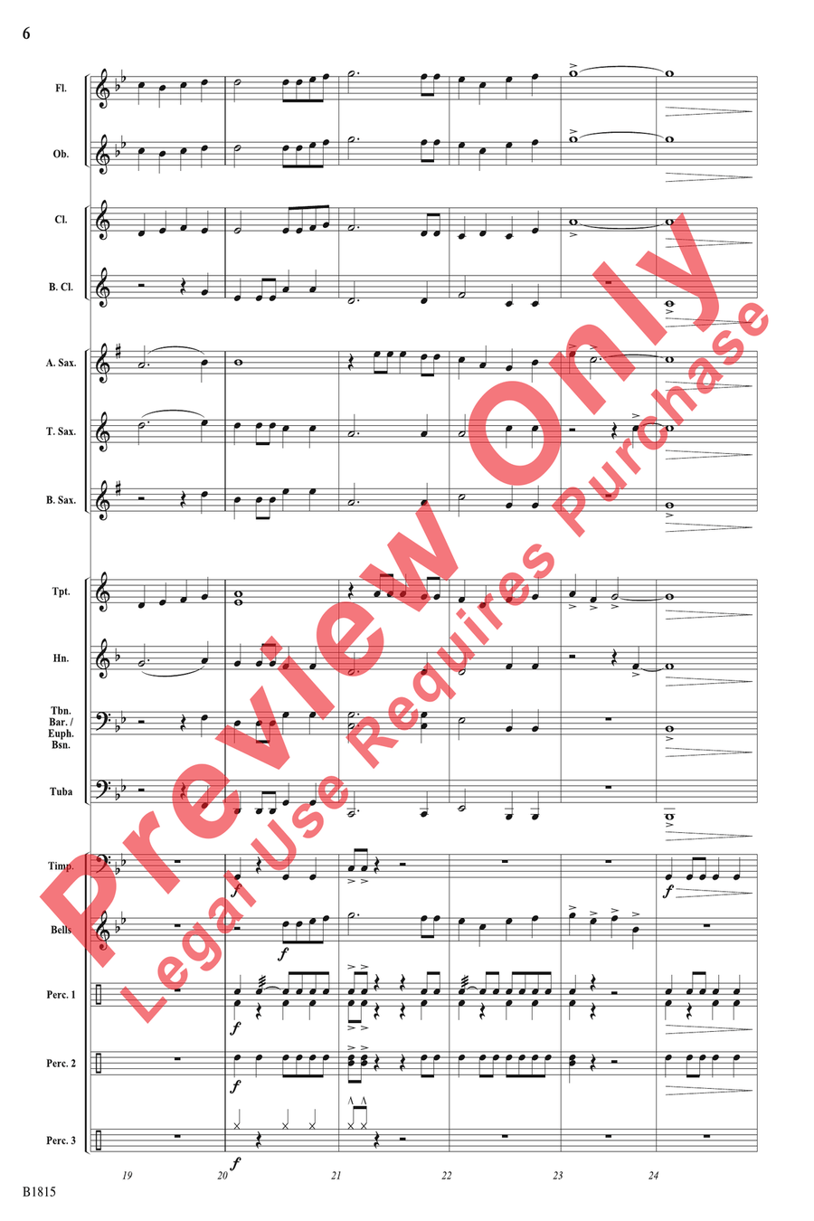 Rust Belt Rust Belt Concert Band scores gallery preview page 6