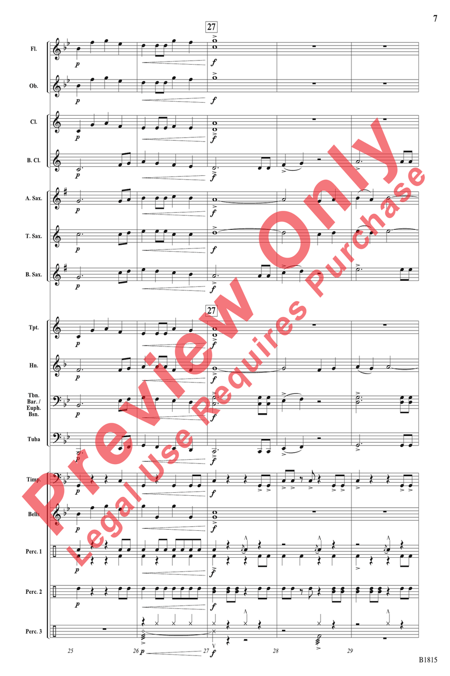Rust Belt Rust Belt Concert Band scores gallery preview page 7