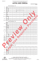 Alpha and Omega Full Orchestra scores gallery preview page 3