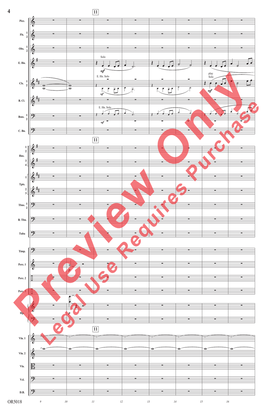 Alpha and Omega by Soon Hee Newbold Full Orchestra - Sheet Music page 4