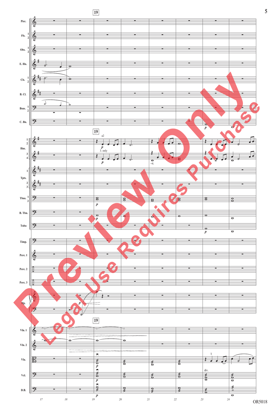 Alpha and Omega by Soon Hee Newbold Full Orchestra - Sheet Music page 5