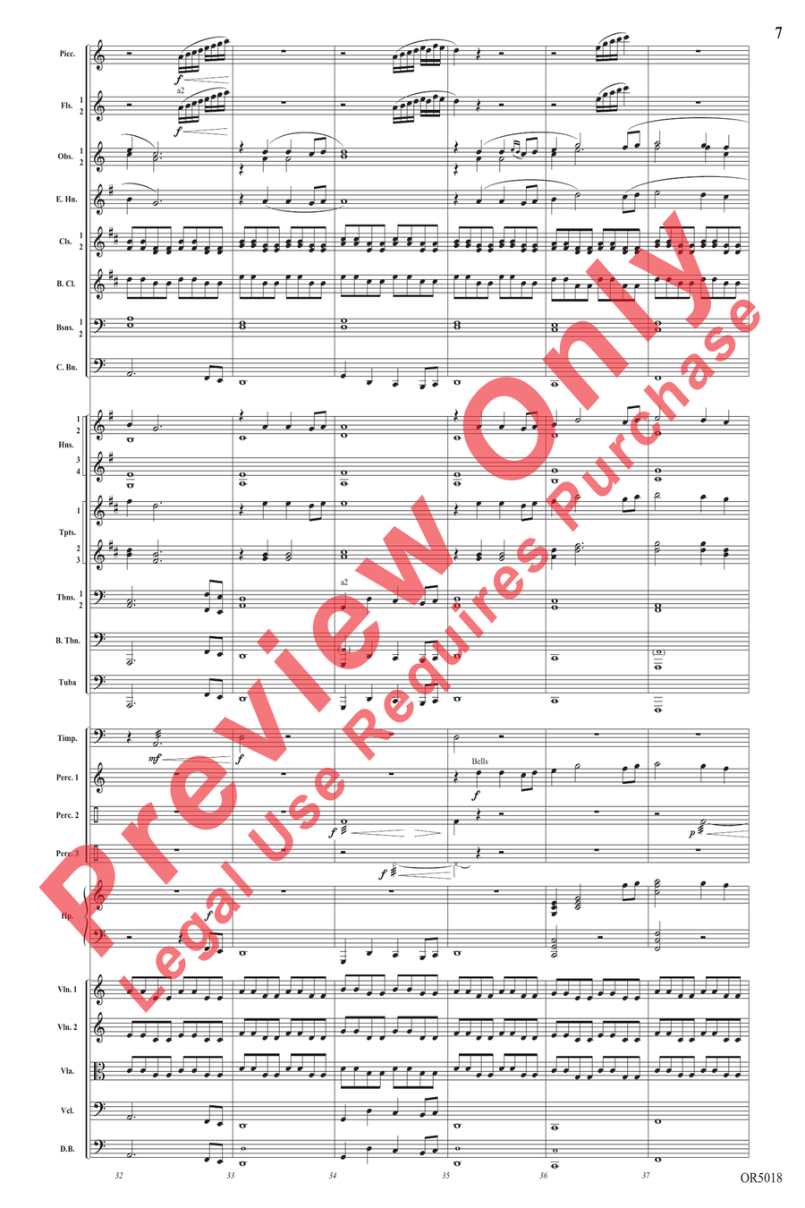 Alpha and Omega by Soon Hee Newbold Full Orchestra - Sheet Music page 7