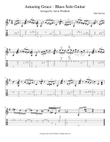 Amazing Grace - Solo Blues Guitar