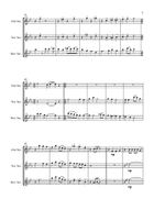 Down to the River to Pray (Saxophone Trio) Woodwind Trio scores gallery preview page 5