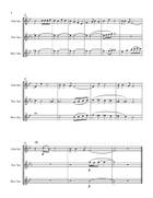 Down to the River to Pray (Saxophone Trio) Woodwind Trio scores gallery preview page 6