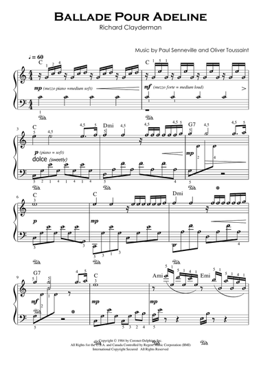 Ballade Pour Adeline