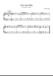 Over the Hills (For Grade 1+ Piano)