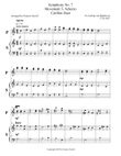 Beethoven Symphony No. 7, Scherzo,Carillon DUET