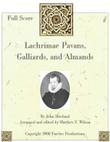 Lachrimae John Dowland for brass quintet