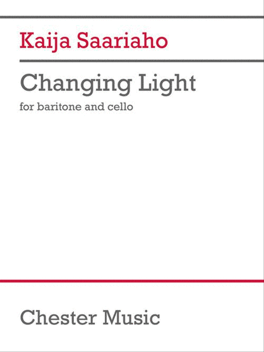 Changing Light Changing Light Baritone Voice scores gallery preview page 2