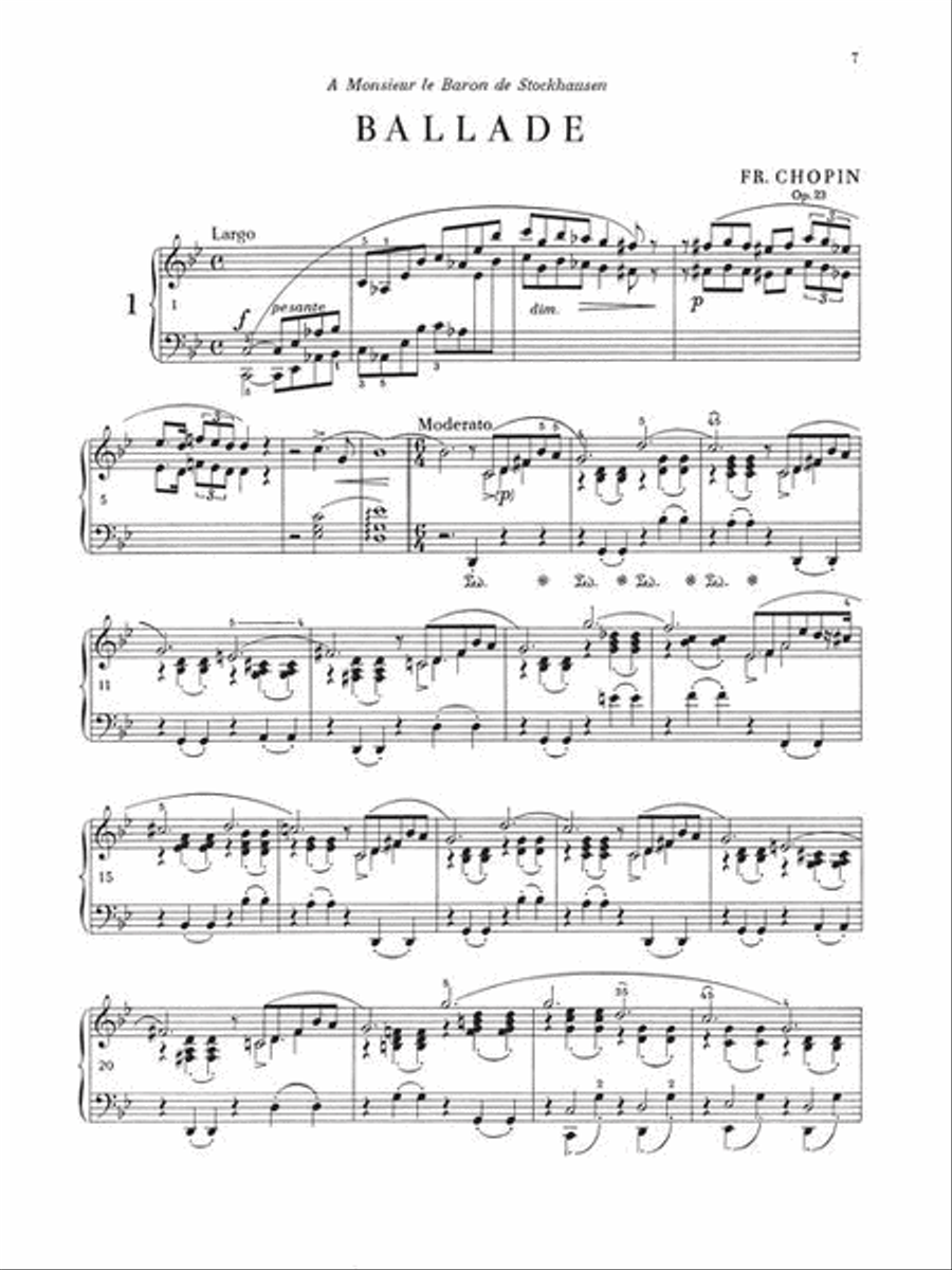 Ballades Ballades Piano Solo scores gallery preview page 5