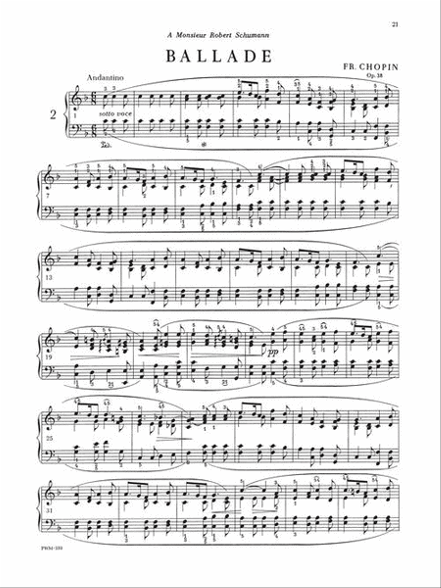 Ballades Ballades Piano Solo scores gallery preview page 6