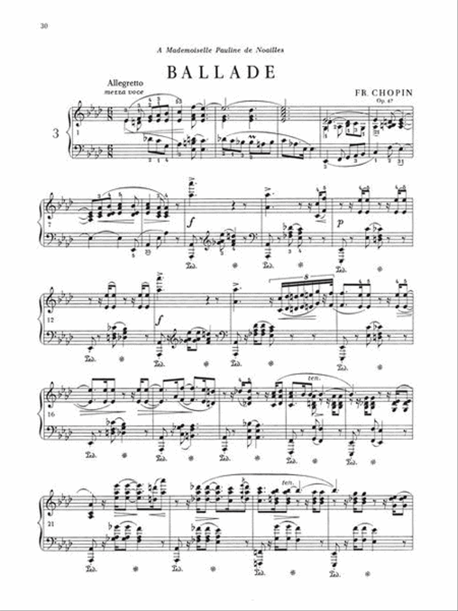 Ballades Ballades Piano Solo scores gallery preview page 7