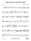 Three Trails Turning West - Flute