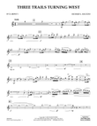 Three Trails Turning West - Bb Clarinet 1